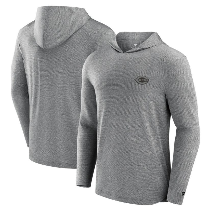 MLB Fanatics Cincinnati Reds Front Office Tech Lightweight Hoodie T-Shirt