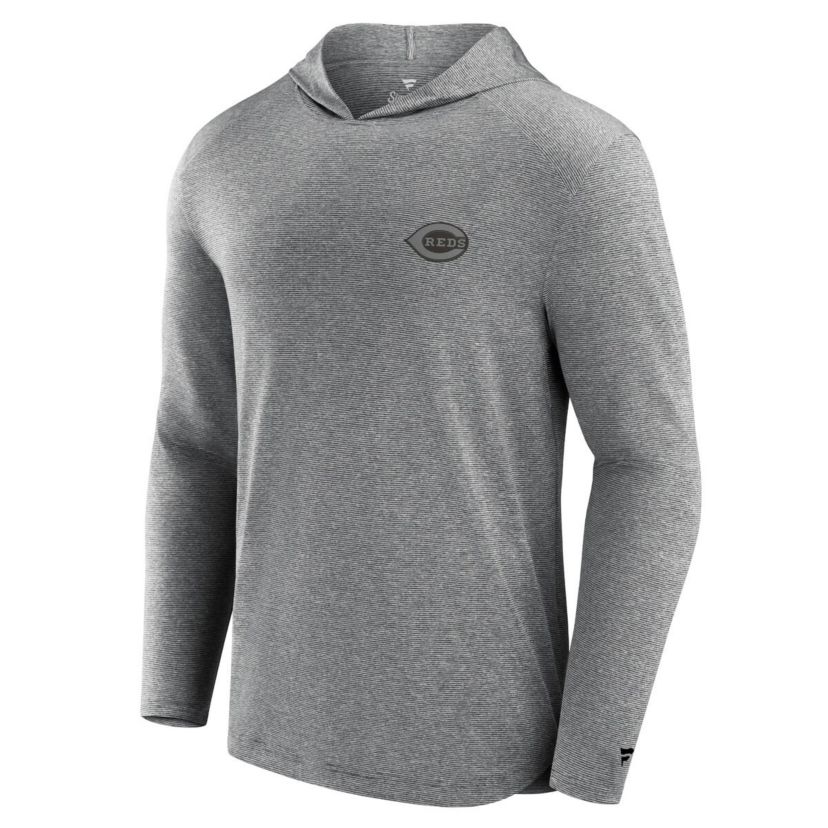 MLB Fanatics Cincinnati Reds Front Office Tech Lightweight Hoodie T-Shirt