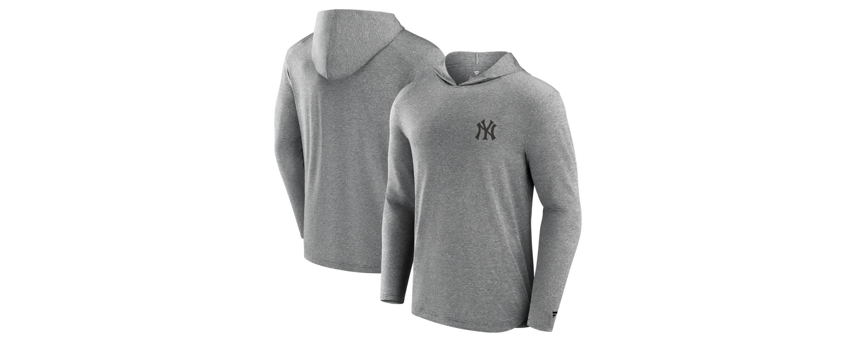 MLB Fanatics New York Yankees Front Office Tech Lightweight Hoodie T-Shirt