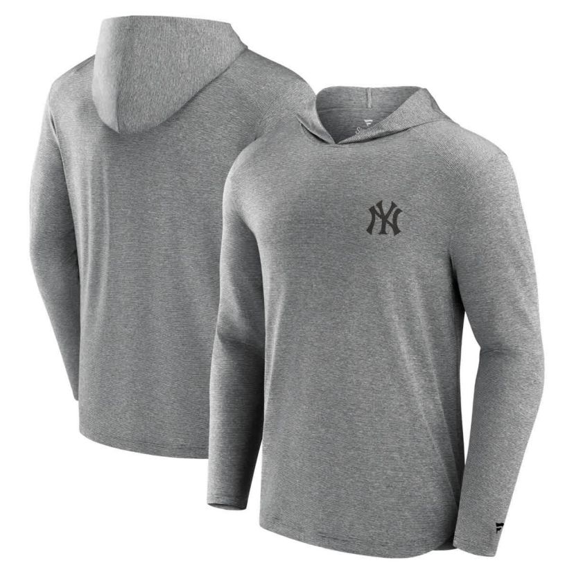 MLB Fanatics New York Yankees Front Office Tech Lightweight Hoodie T-Shirt