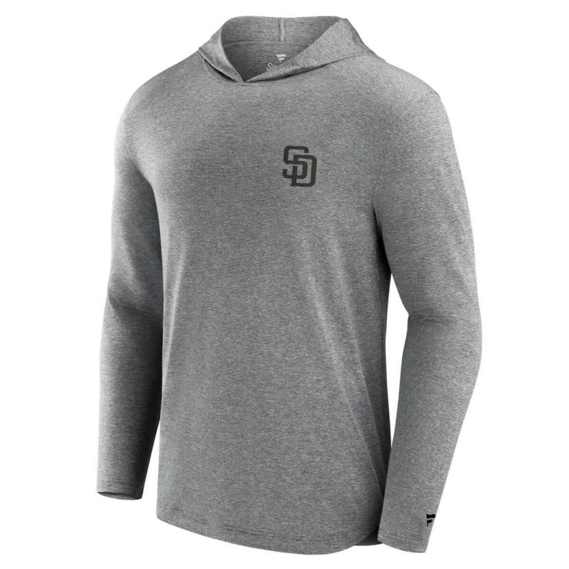 MLB Fanatics San Diego Padres Front Office Tech Lightweight Hoodie T-Shirt