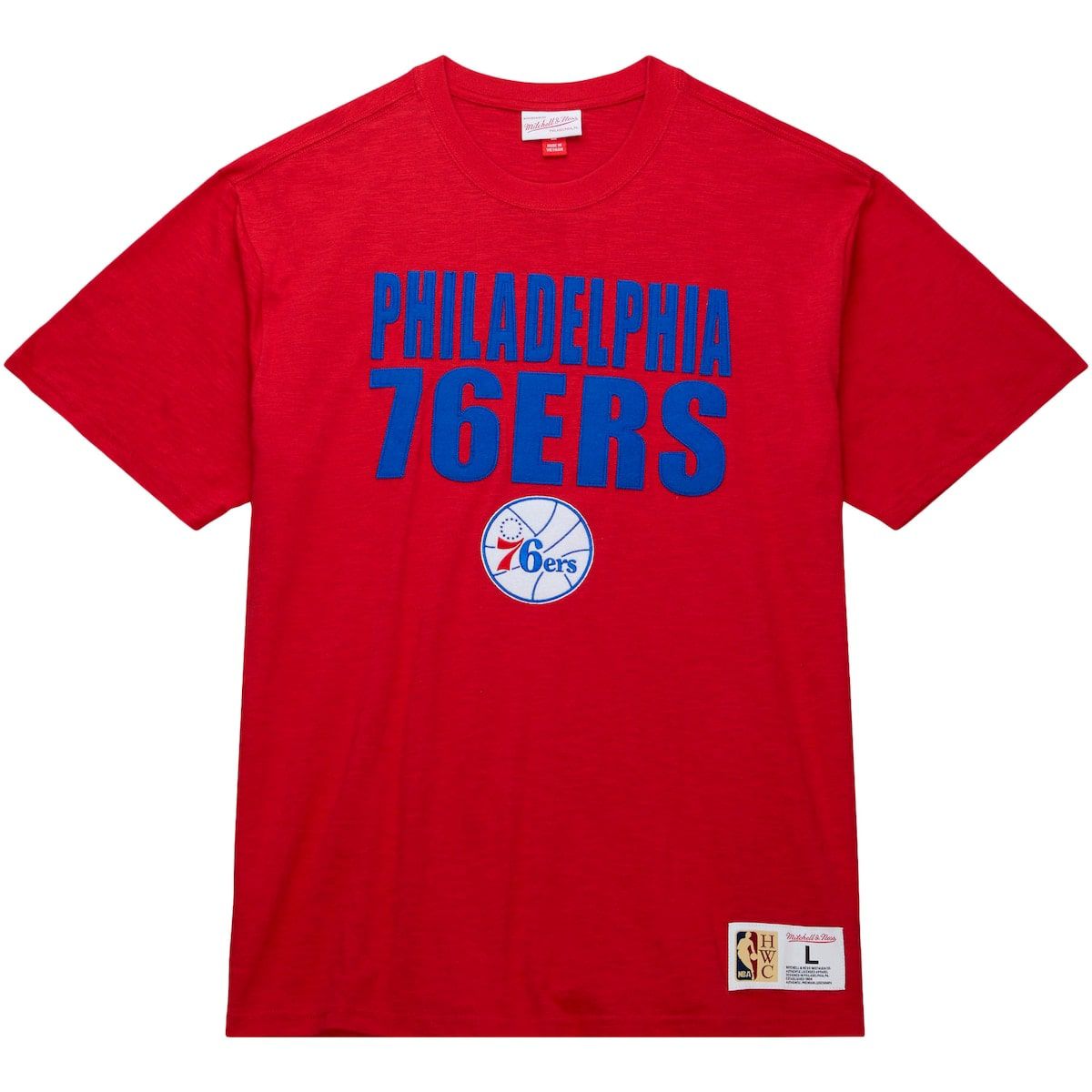 NBA Philadelphia 76ers Hardwood Classics Legendary Slub T-Shirt