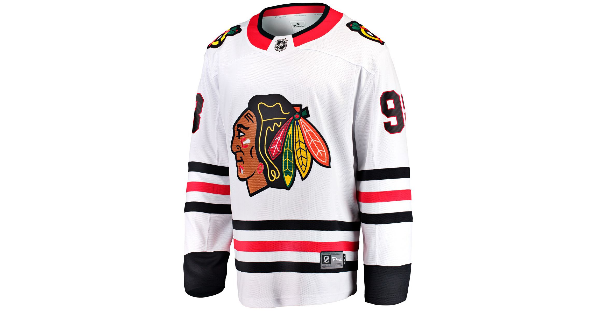 NHL Fanatics Connor Bedard Chicago Blackhawks Away Breakaway Player Jersey