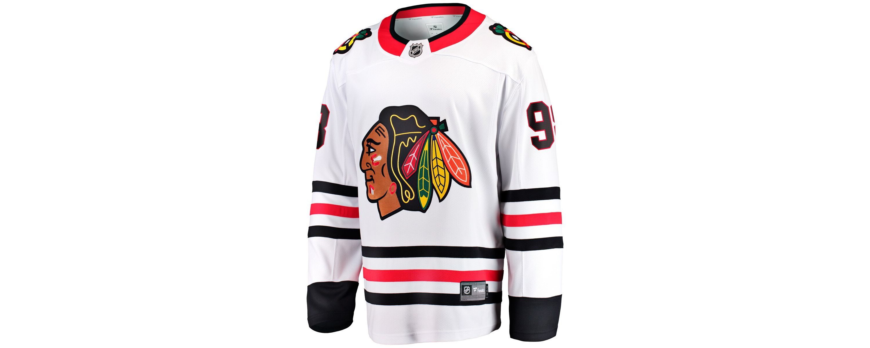 NHL Fanatics Connor Bedard Chicago Blackhawks Away Breakaway Player Jersey