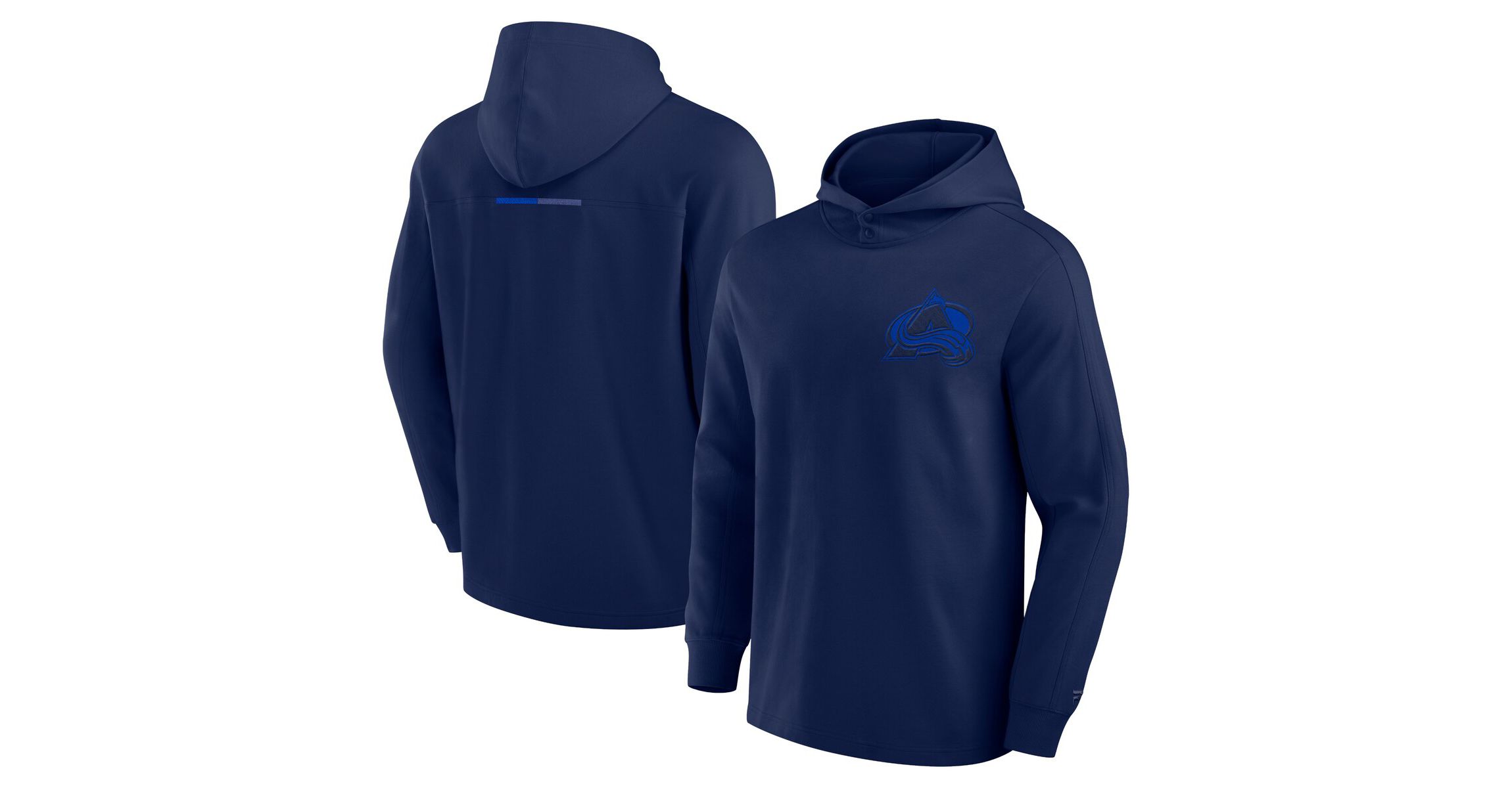 NHL Fanatics Colorado Avalanche Elements Lightweight Tri-Blend Fleece Hoodie