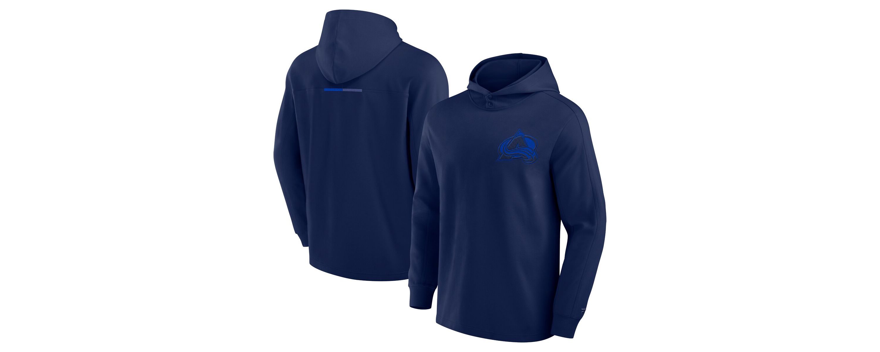 NHL Fanatics Colorado Avalanche Elements Lightweight Tri-Blend Fleece Hoodie