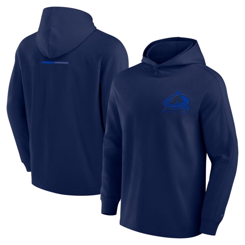 NHL Fanatics Colorado Avalanche Elements Lightweight Tri-Blend Fleece Hoodie