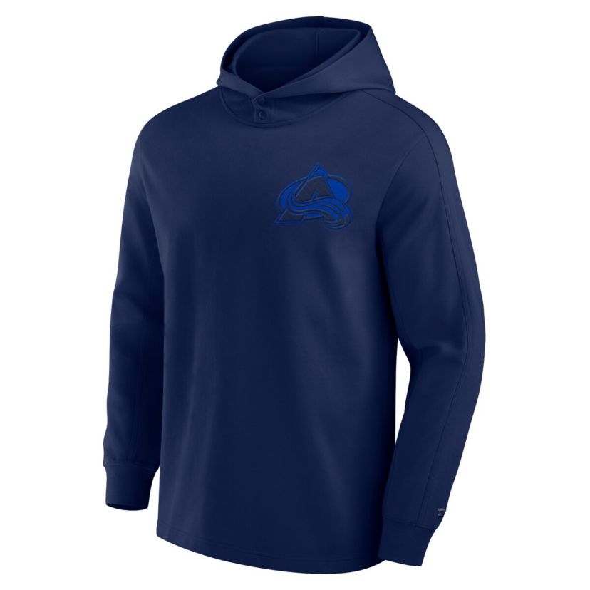 NHL Fanatics Colorado Avalanche Elements Lightweight Tri-Blend Fleece Hoodie