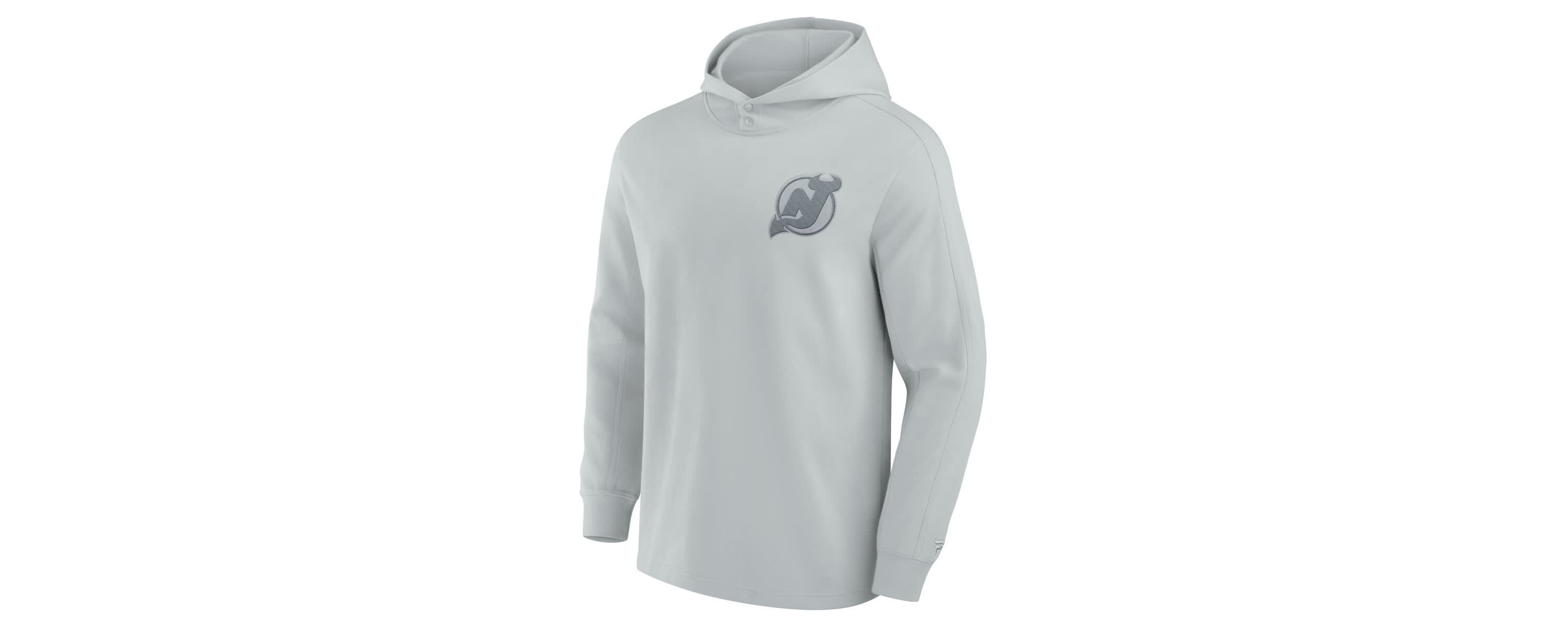NHL Fanatics New Jersey Devils Elements Lightweight Tri-Blend Fleece Hoodie