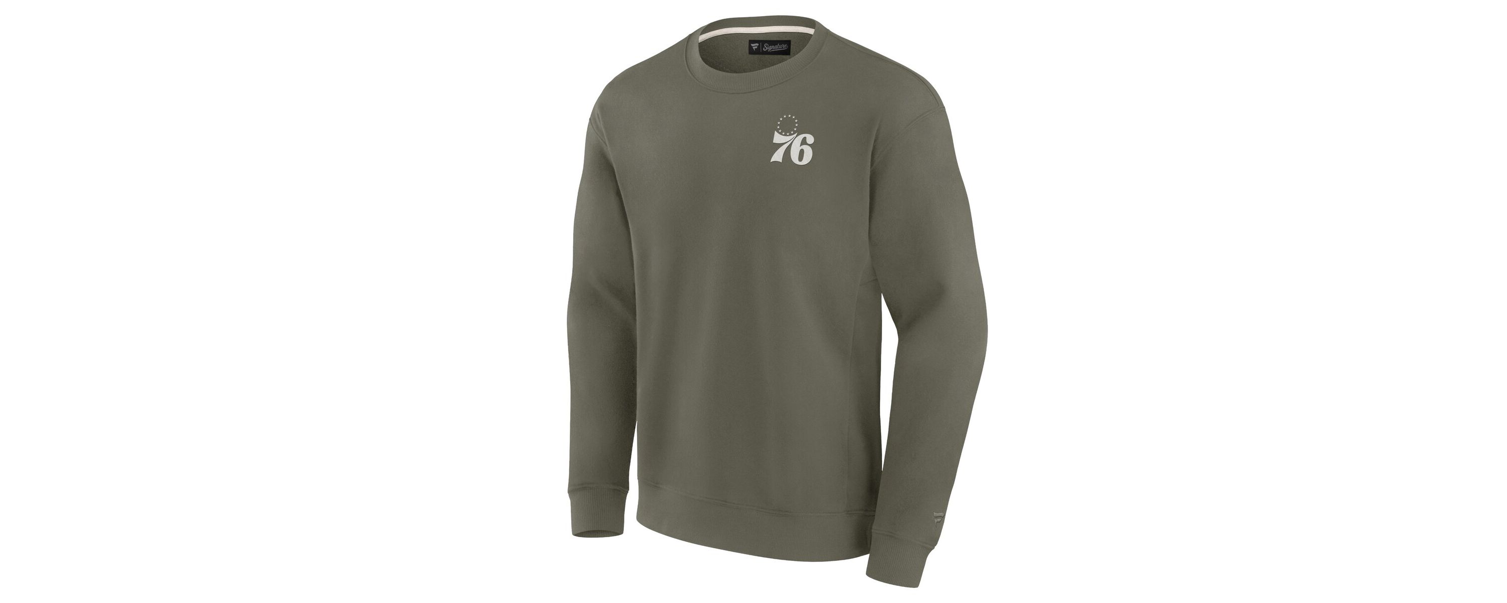 NBA Unisex Fanatics Philadelphia 76ers Elements Super Soft Fleece Pullover Sweatshirt