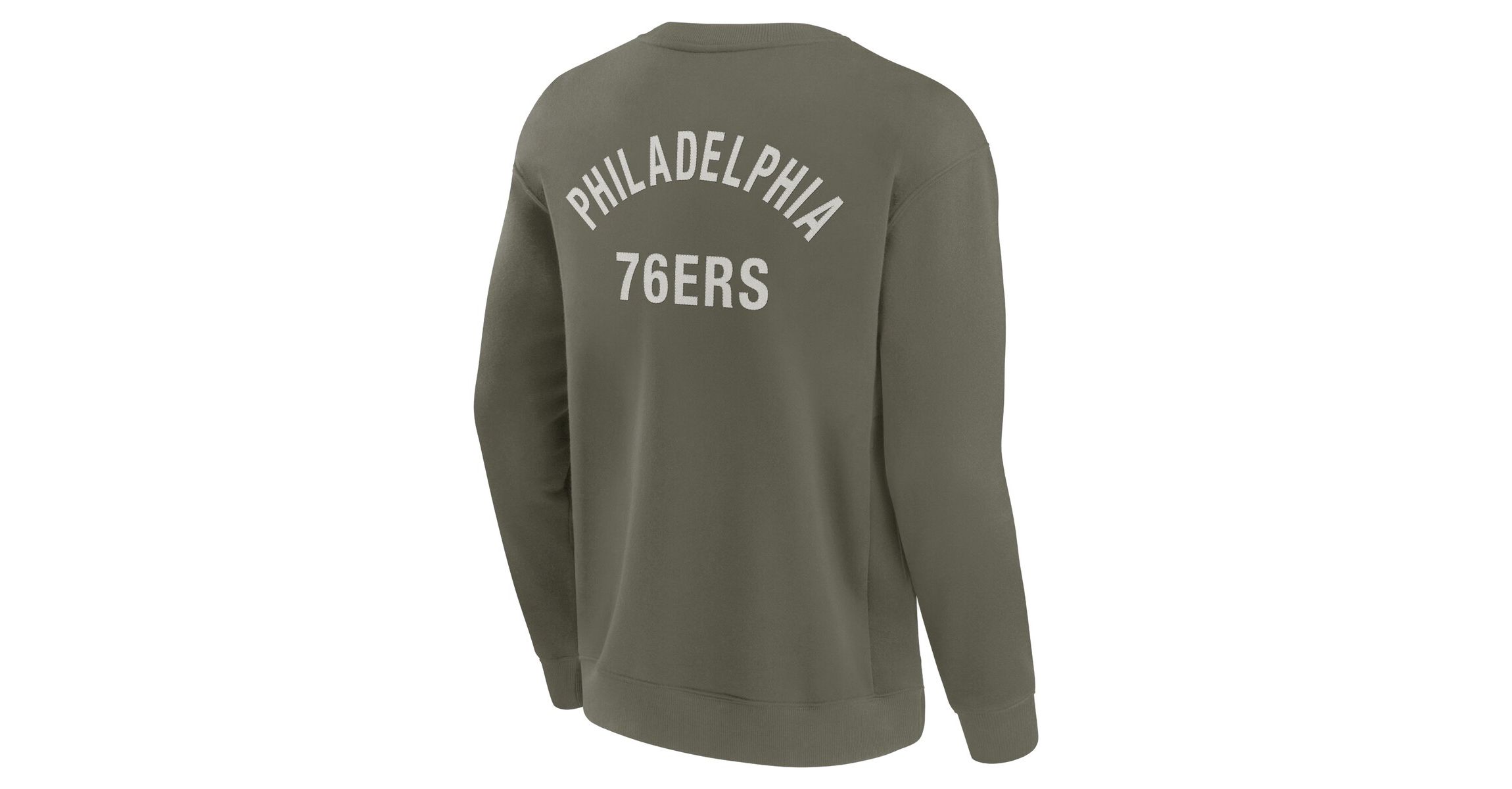 NBA Unisex Fanatics Philadelphia 76ers Elements Super Soft Fleece Pullover Sweatshirt