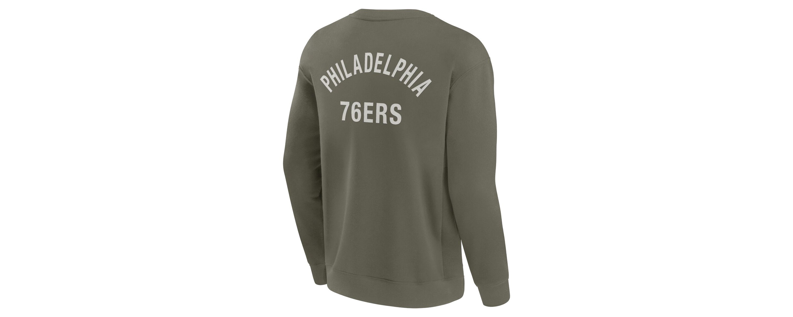 NBA Unisex Fanatics Philadelphia 76ers Elements Super Soft Fleece Pullover Sweatshirt