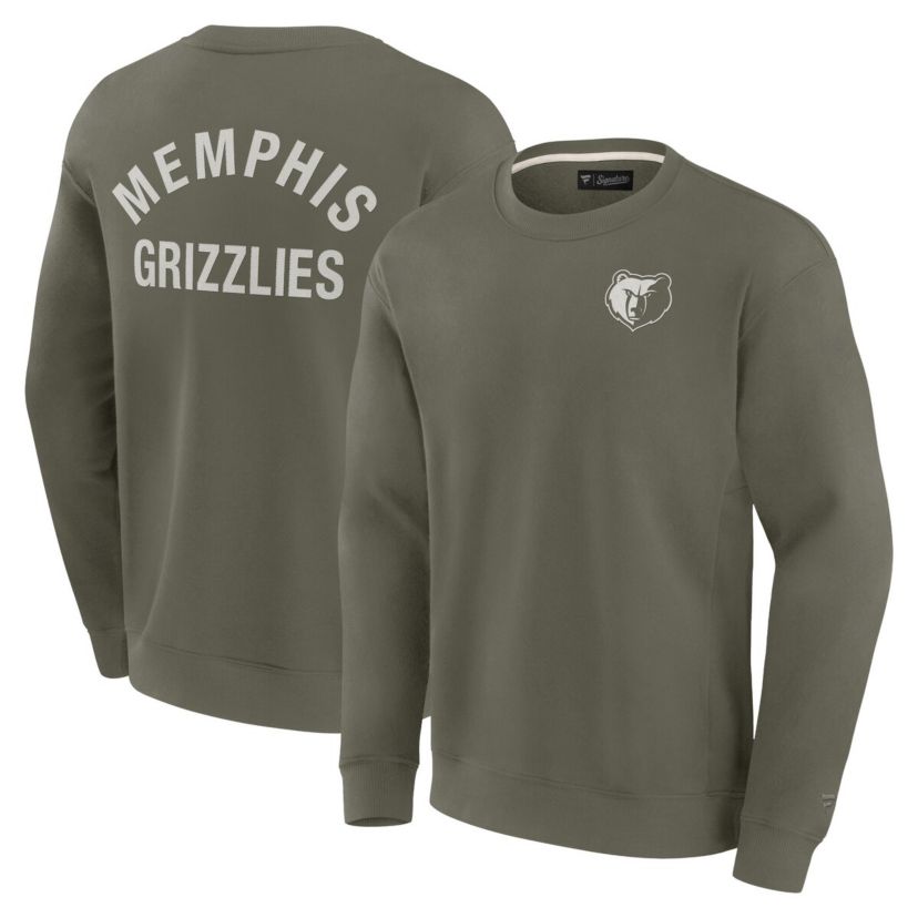 NBA Unisex Fanatics Memphis Grizzlies Elements Super Soft Fleece Pullover Sweatshirt