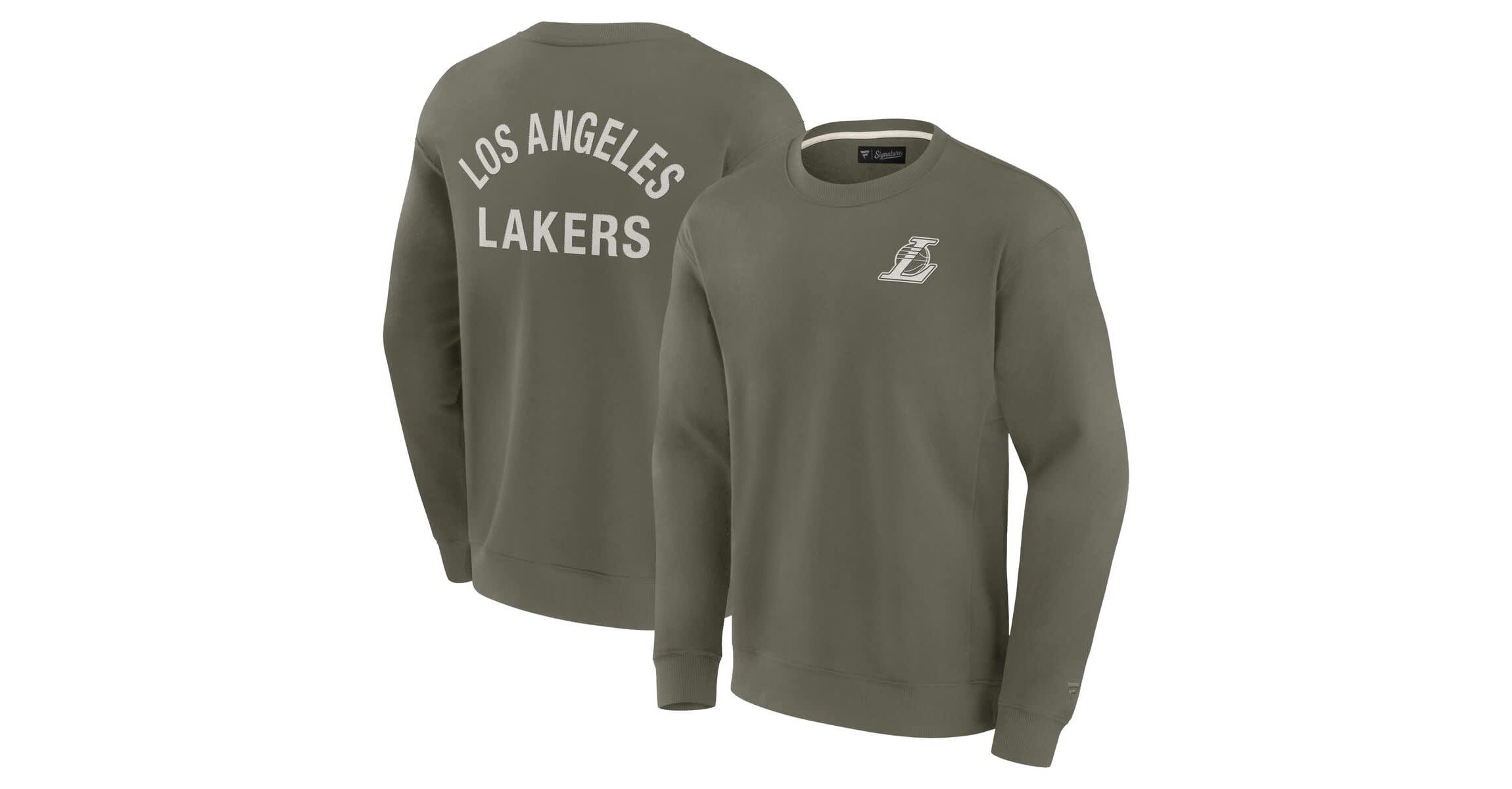 NBA Unisex Fanatics Los Angeles Lakers Elements Super Soft Fleece Pullover Sweatshirt