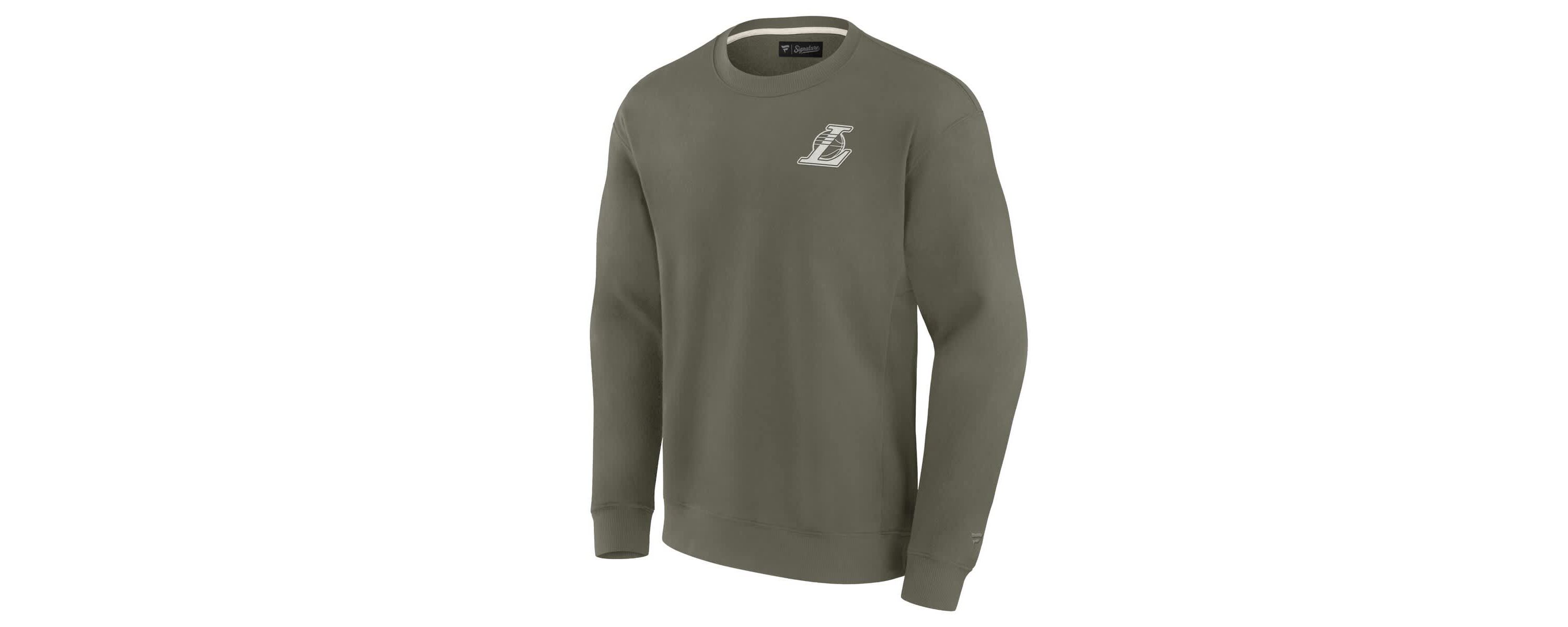 NBA Unisex Fanatics Los Angeles Lakers Elements Super Soft Fleece Pullover Sweatshirt