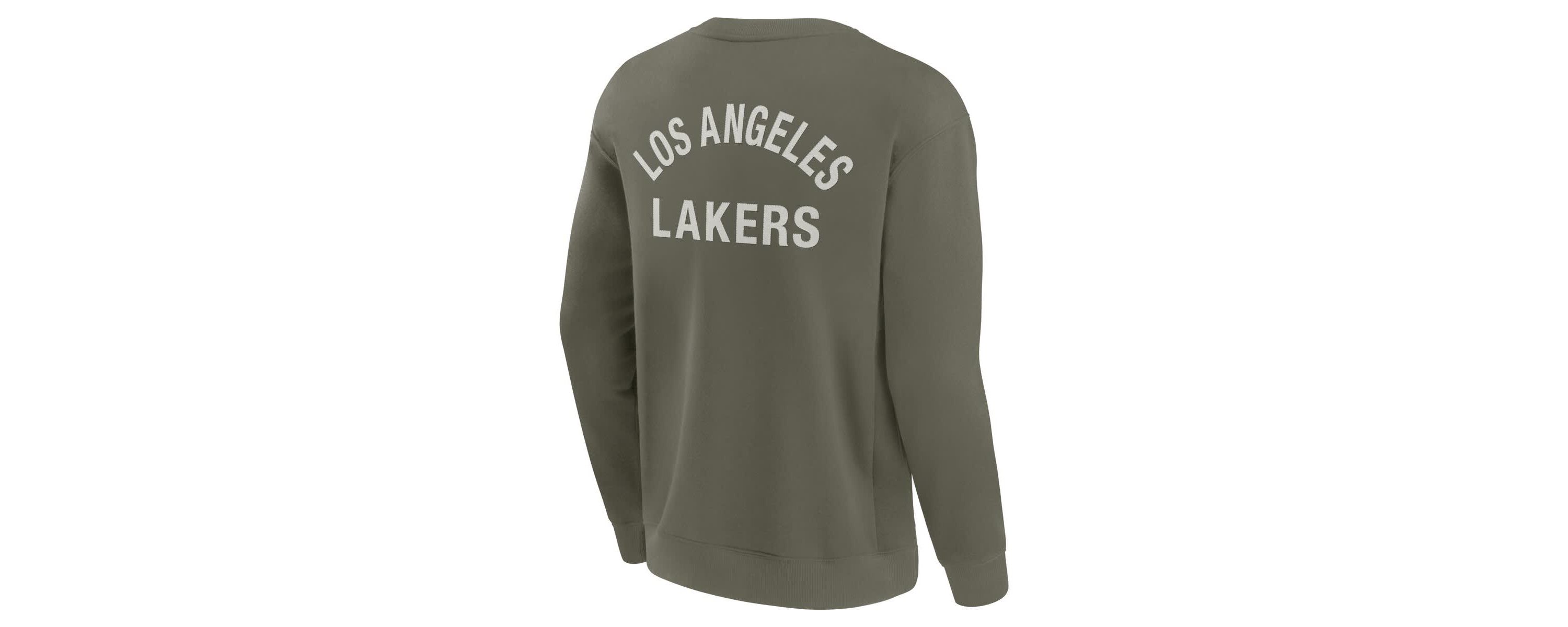 NBA Unisex Fanatics Los Angeles Lakers Elements Super Soft Fleece Pullover Sweatshirt