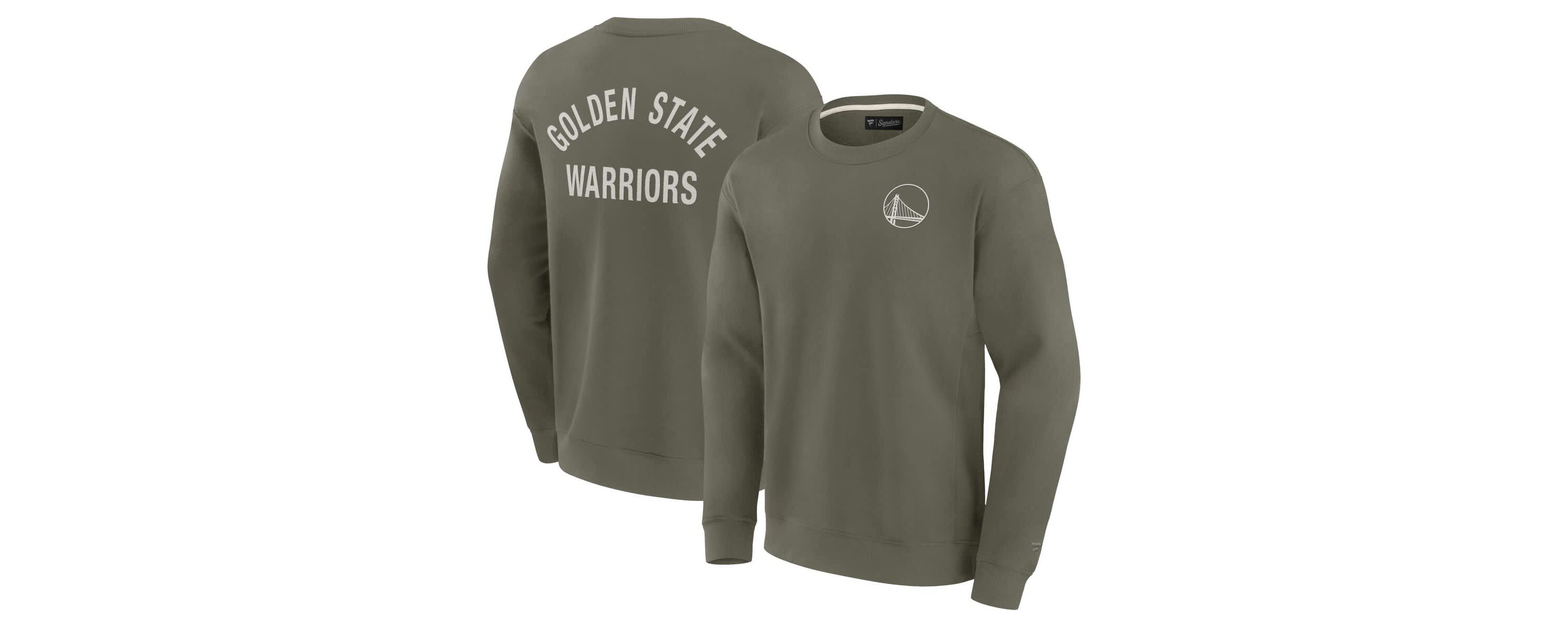 NBA Unisex Fanatics Golden State Warriors Elements Super Soft Fleece Pullover Sweatshirt