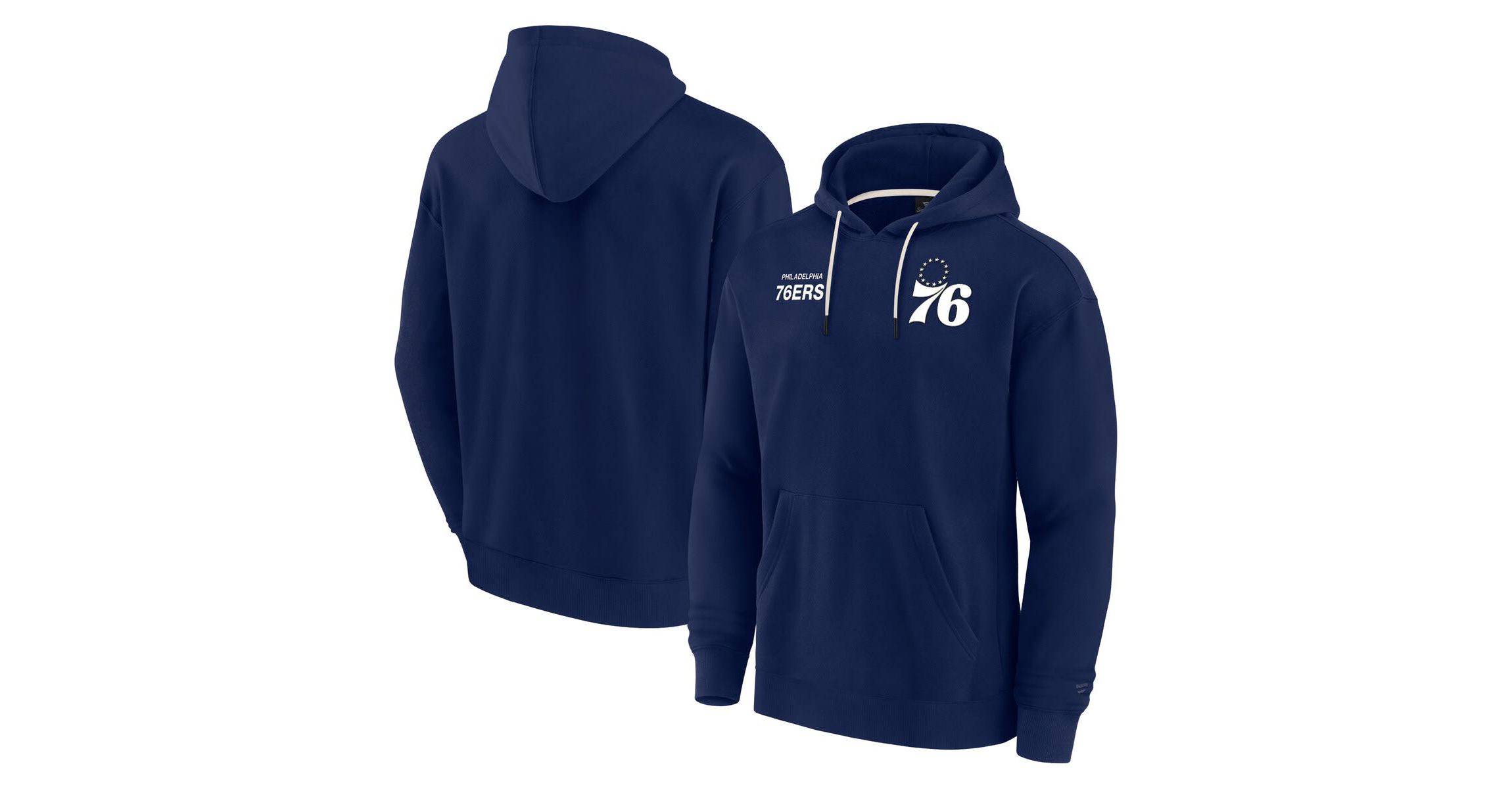 NBA Unisex Fanatics Philadelphia 76ers Elements Super Soft Fleece Pullover Hoodie