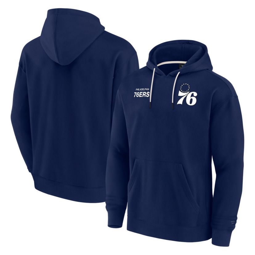 NBA Unisex Fanatics Philadelphia 76ers Elements Super Soft Fleece Pullover Hoodie