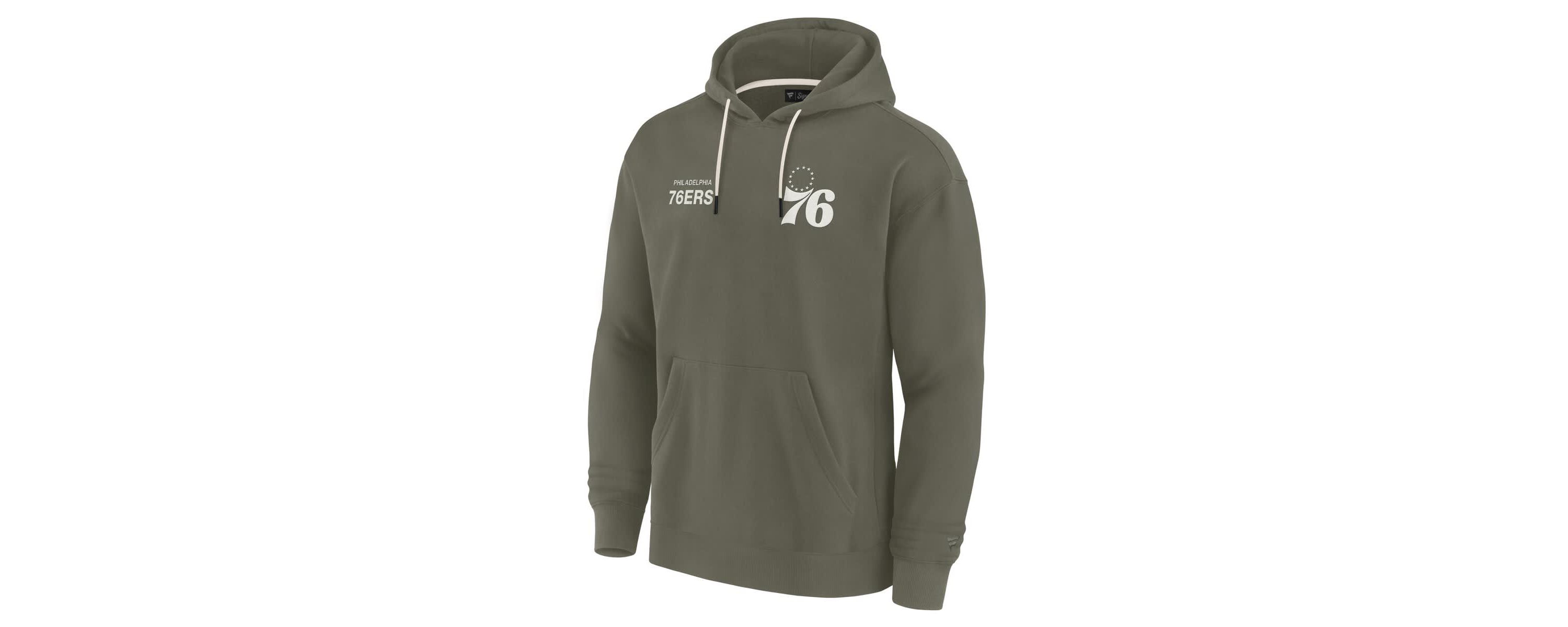 NBA Unisex Fanatics Philadelphia 76ers Elements Super Soft Fleece Pullover Hoodie