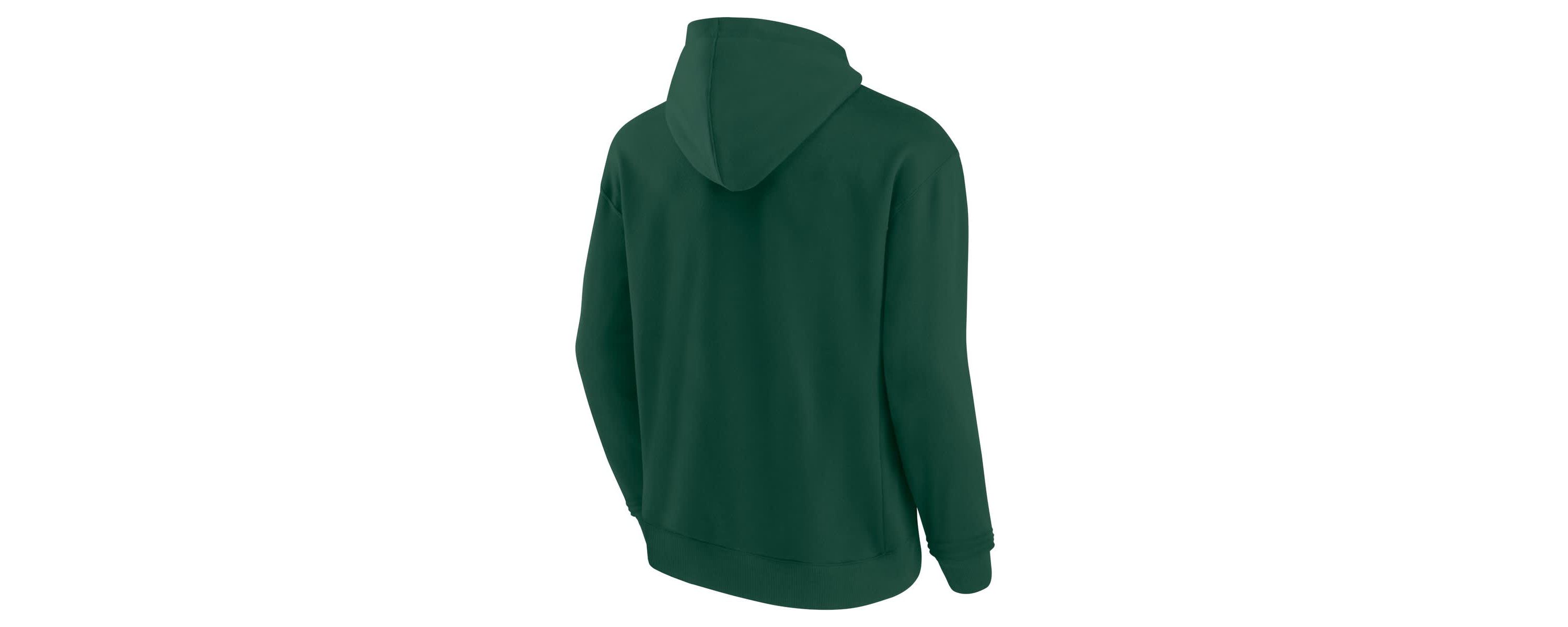 NBA Unisex Fanatics Hunter Milwaukee Bucks Elements Super Soft Fleece Pullover Hoodie