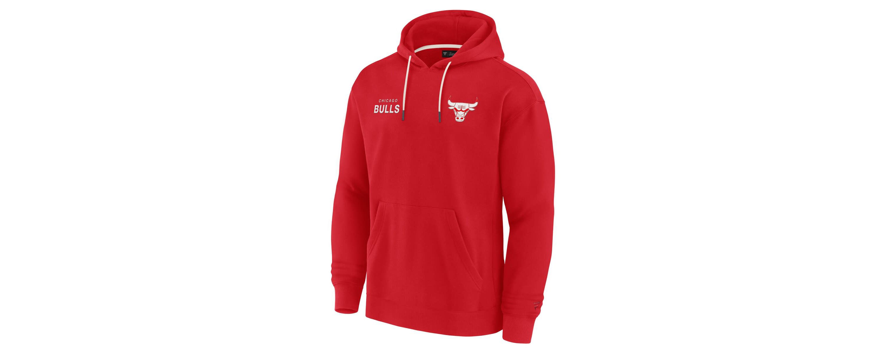 NBA Unisex Fanatics Chicago Bulls Elements Super Soft Fleece Pullover Hoodie