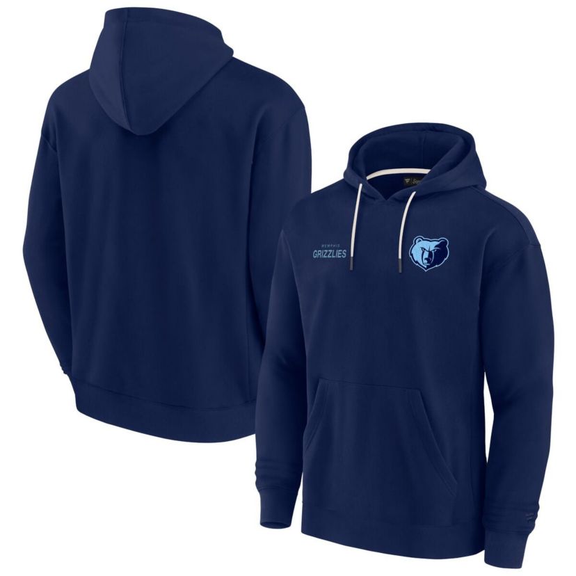 NBA Unisex Fanatics Memphis Grizzlies Elements Super Soft Fleece Pullover Hoodie