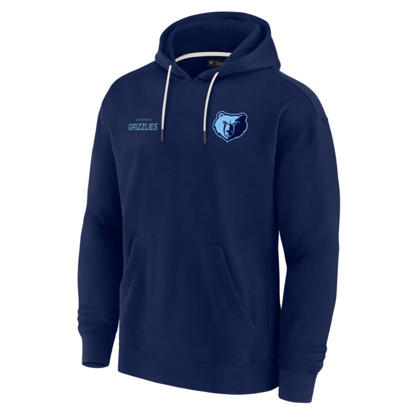 NBA Unisex Fanatics Memphis Grizzlies Elements Super Soft Fleece Pullover Hoodie