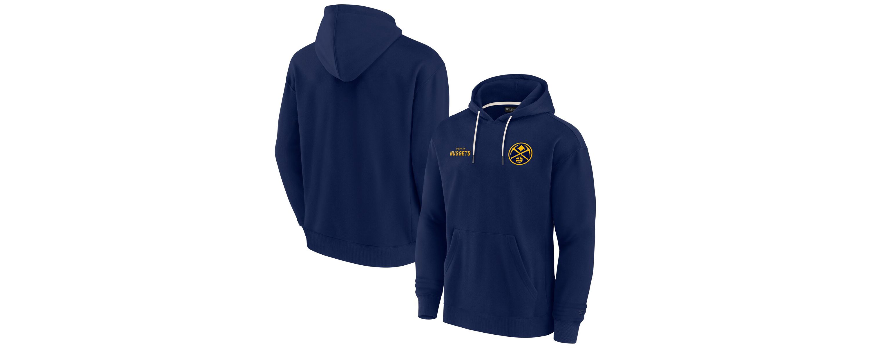 NBA Unisex Fanatics Denver Nuggets Elements Super Soft Fleece Pullover Hoodie