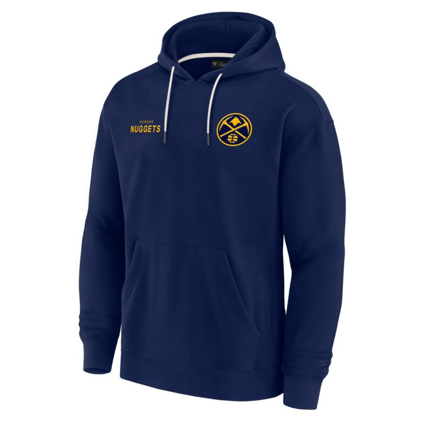 NBA Unisex Fanatics Denver Nuggets Elements Super Soft Fleece Pullover Hoodie