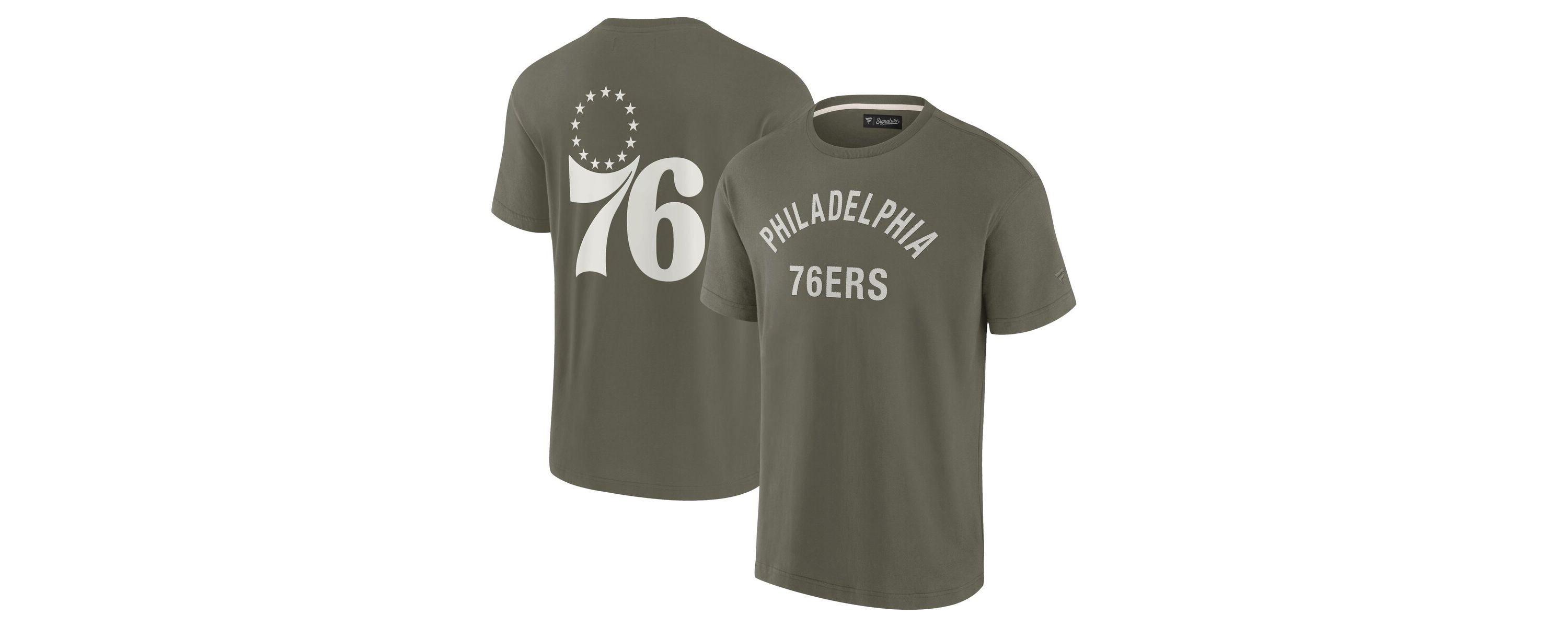 NBA Unisex Fanatics Philadelphia 76ers Elements Super Soft Short Sleeve T-Shirt