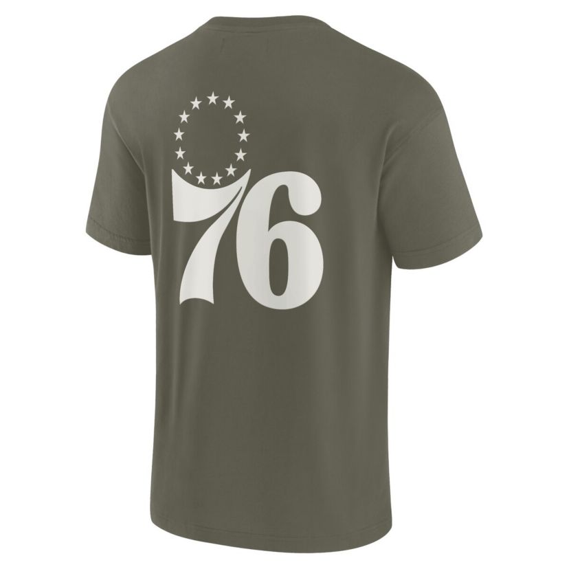 NBA Unisex Fanatics Philadelphia 76ers Elements Super Soft Short Sleeve T-Shirt