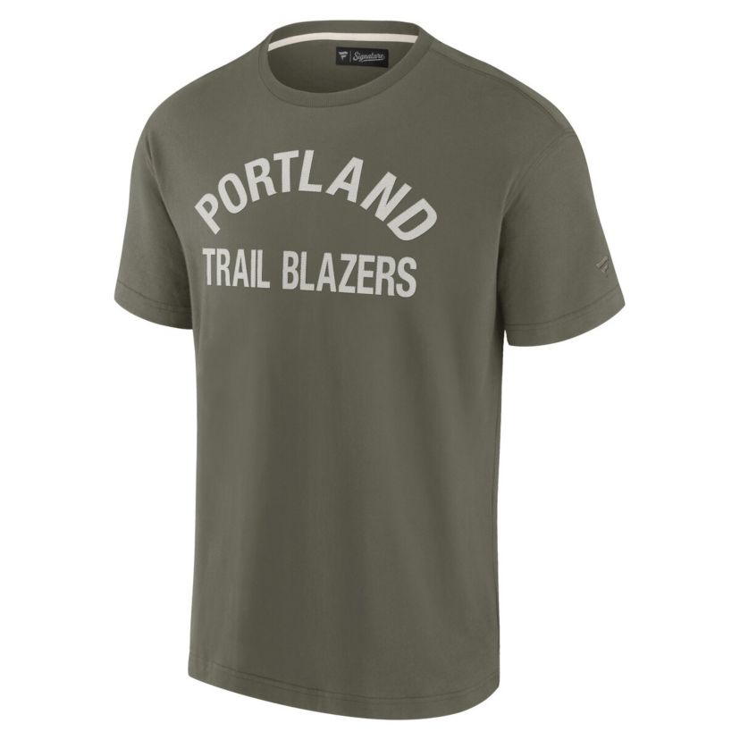 NBA Unisex Fanatics Portland Trail Blazers Elements Super Soft Short Sleeve T-Shirt