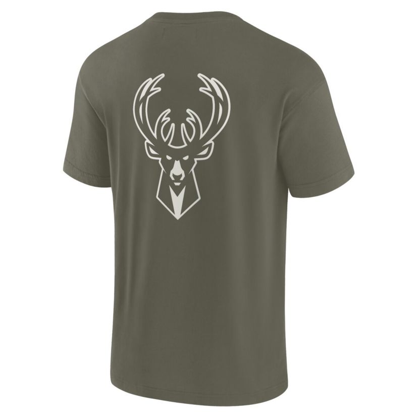 NBA Unisex Fanatics Milwaukee Bucks Elements Super Soft Short Sleeve T-Shirt