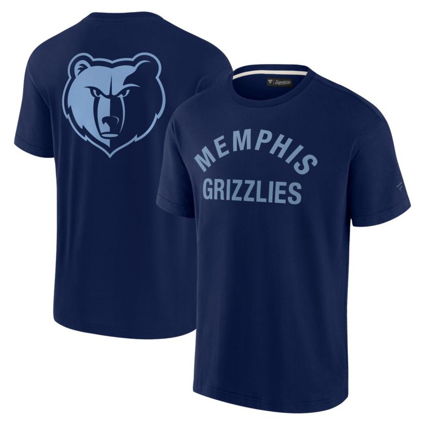 NBA Unisex Fanatics Memphis Grizzlies Elements Super Soft Short Sleeve T-Shirt