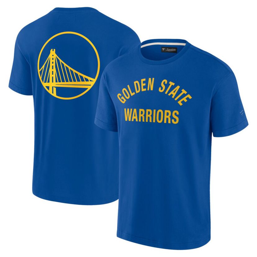 NBA Unisex Fanatics Golden State Warriors Elements Super Soft Short Sleeve T-Shirt