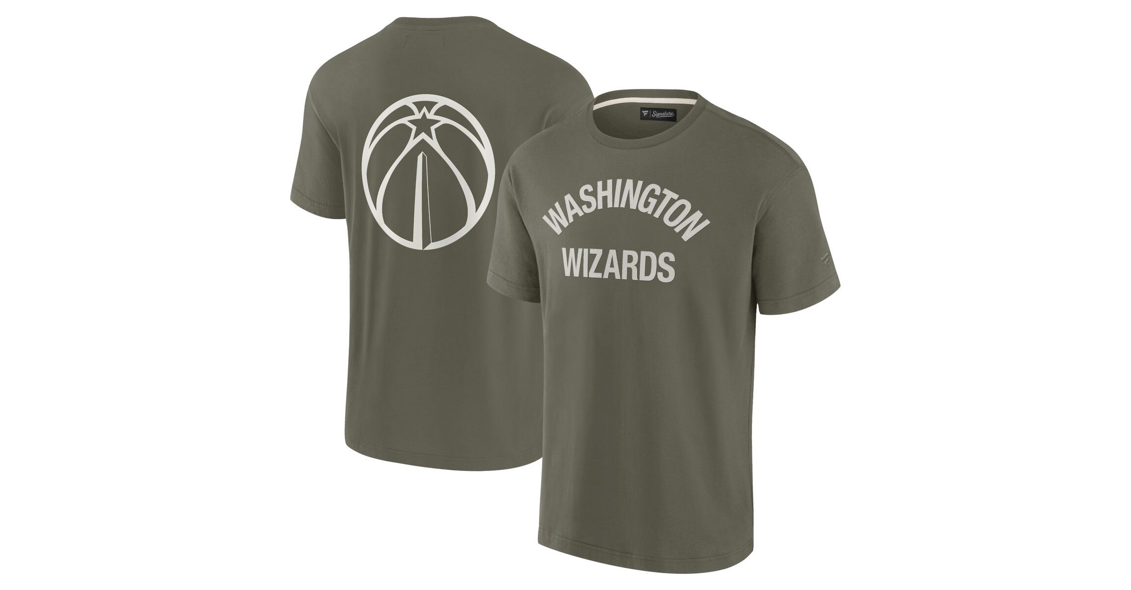 NBA Unisex Fanatics Washington Wizards Elements Super Soft Short Sleeve T-Shirt