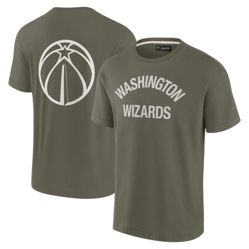 NBA Unisex Fanatics Washington Wizards Elements Super Soft Short Sleeve T-Shirt
