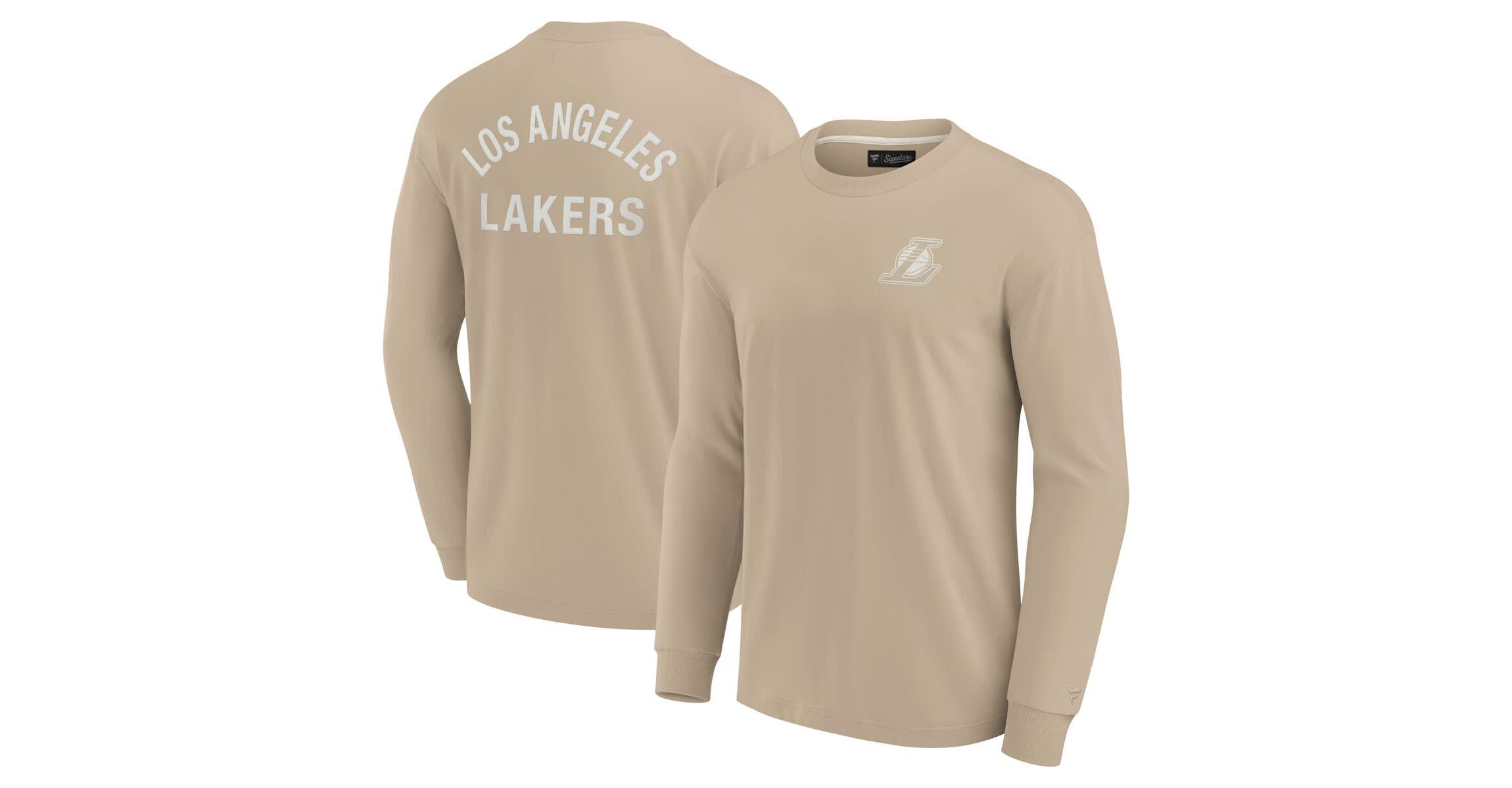 NBA Unisex Fanatics Los Angeles Lakers Elements Super Soft Long Sleeve T-Shirt