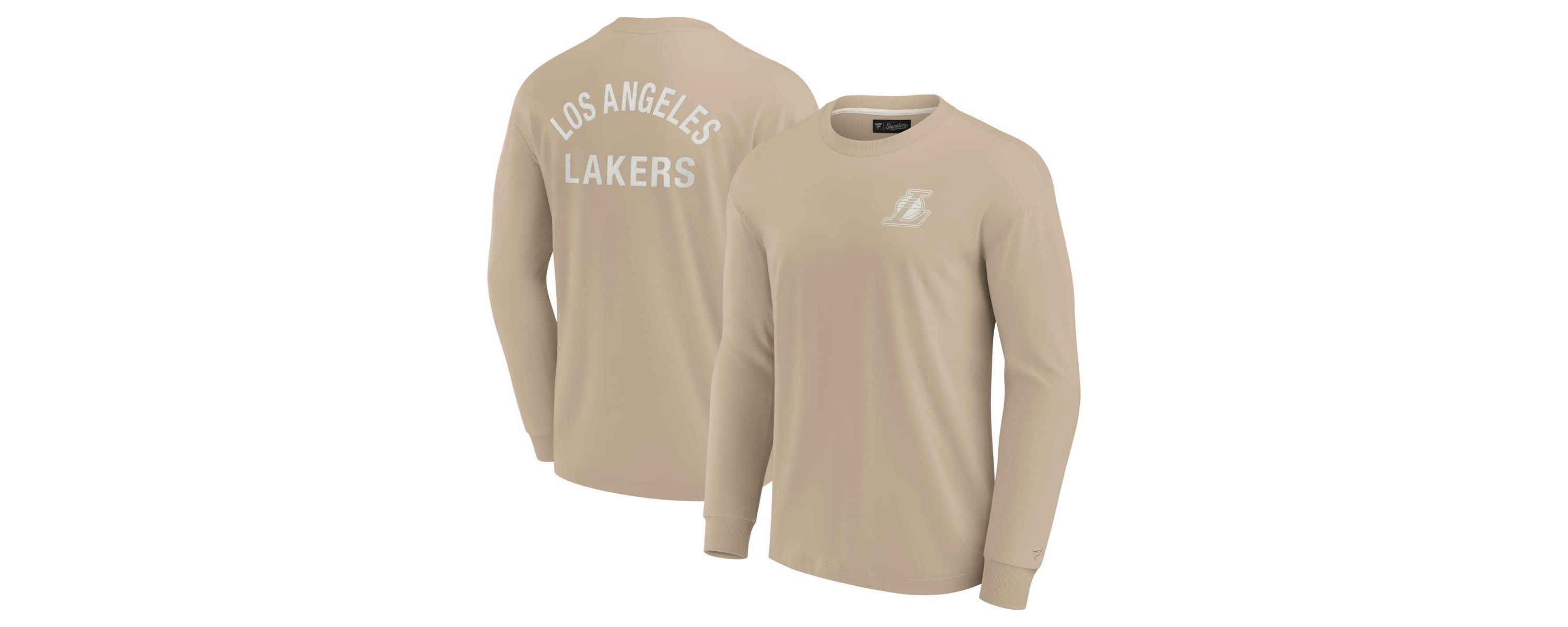 NBA Unisex Fanatics Los Angeles Lakers Elements Super Soft Long Sleeve T-Shirt