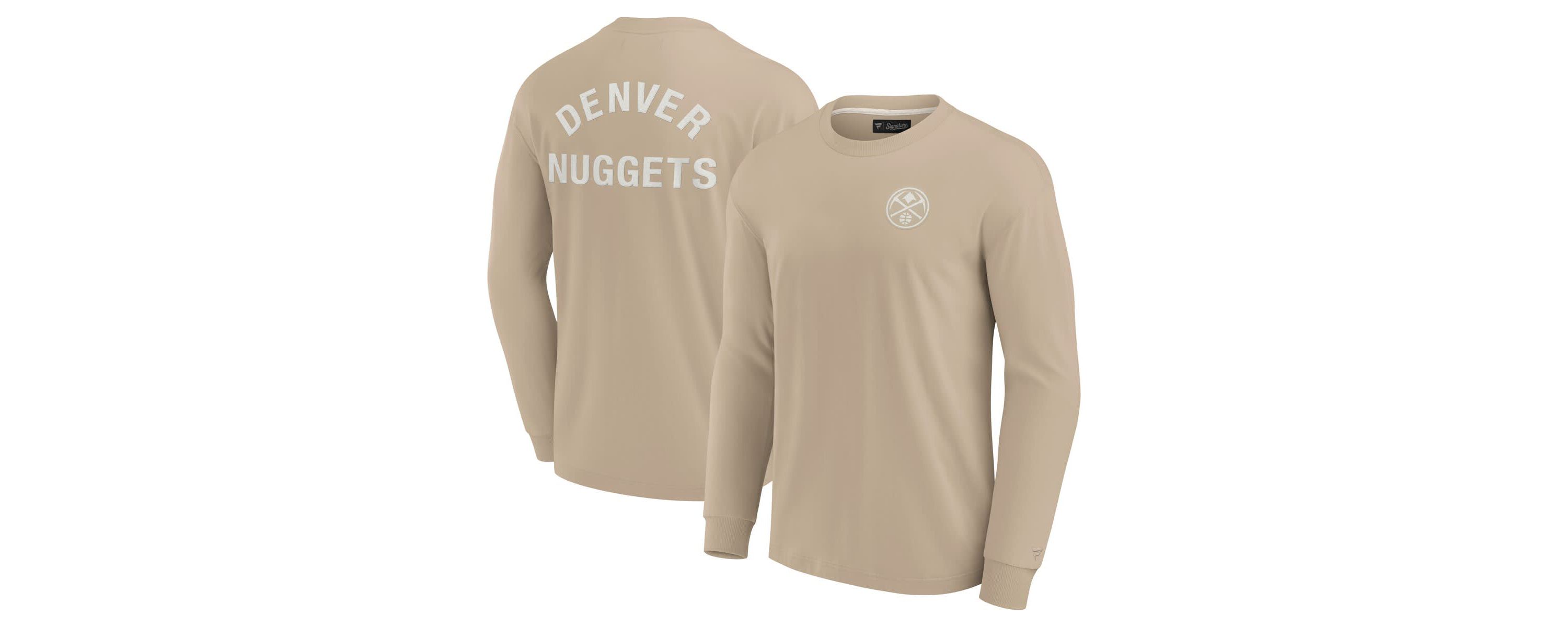 NBA Unisex Fanatics Denver Nuggets Elements Super Soft Long Sleeve T-Shirt