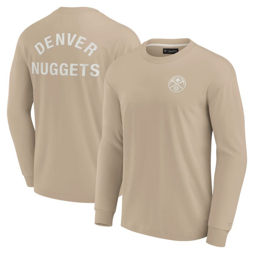 NBA Unisex Fanatics Denver Nuggets Elements Super Soft Long Sleeve T-Shirt