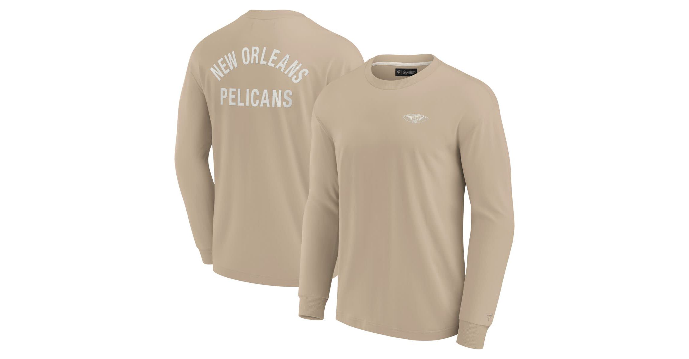 NBA Unisex Fanatics New Orleans Pelicans Elements Super Soft Long Sleeve T-Shirt