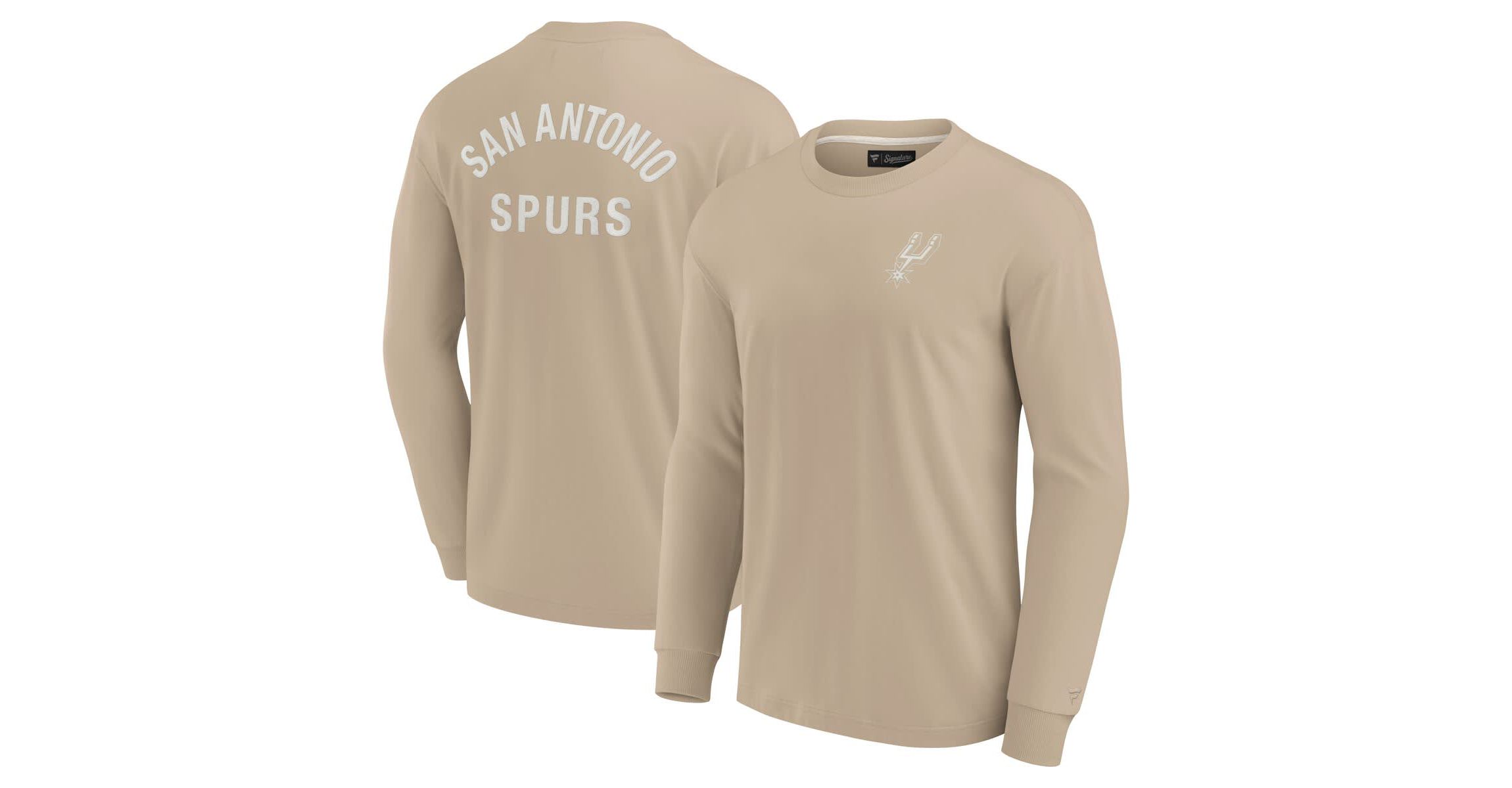 NBA Unisex Fanatics San Antonio Spurs Elements Super Soft Long Sleeve T-Shirt