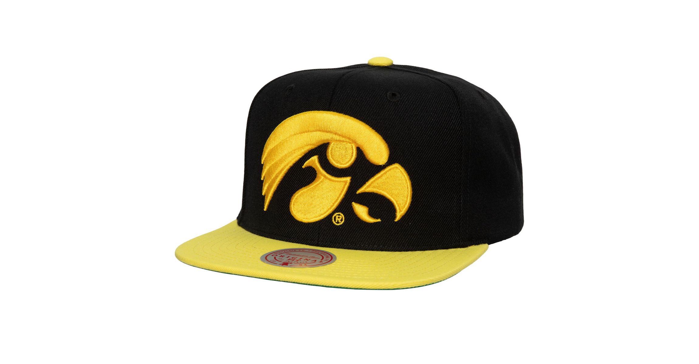 NCAA Black/Gold Iowa Hawkeyes 2-Tone 2.0 Snapback Hat