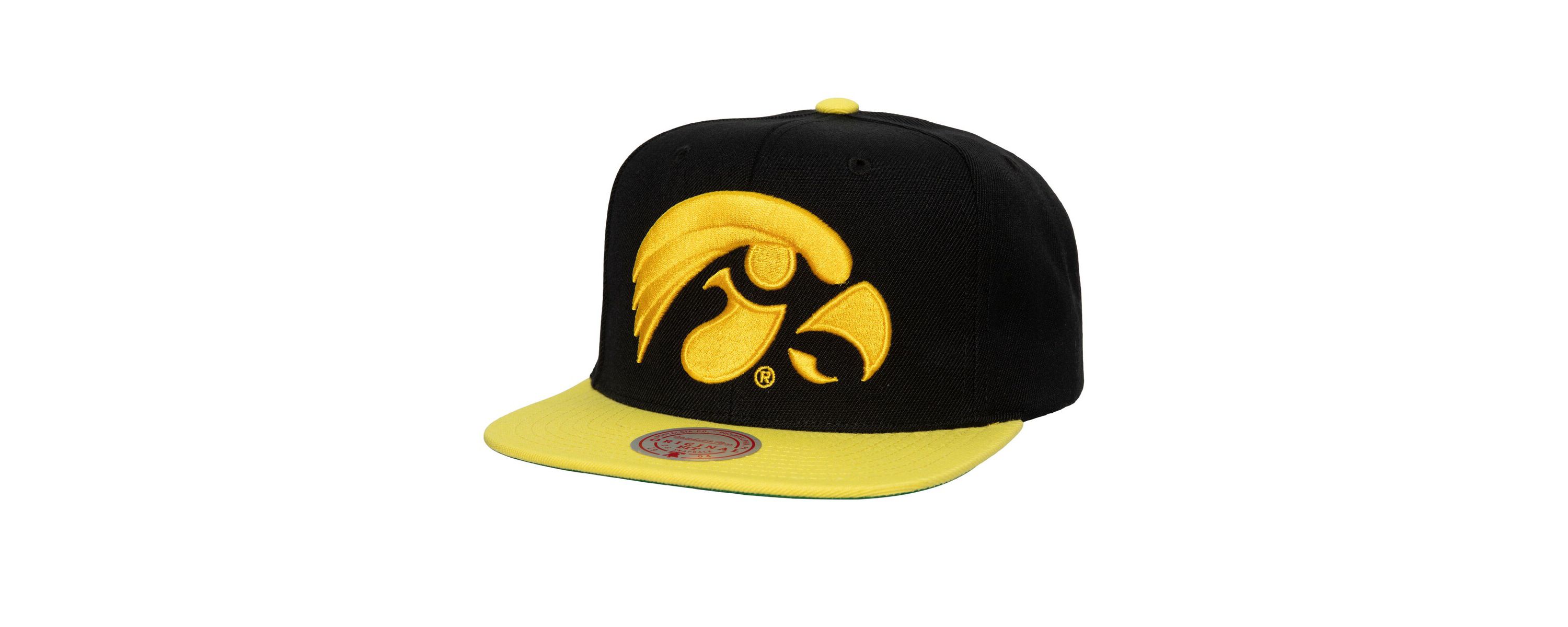 NCAA Black/Gold Iowa Hawkeyes 2-Tone 2.0 Snapback Hat