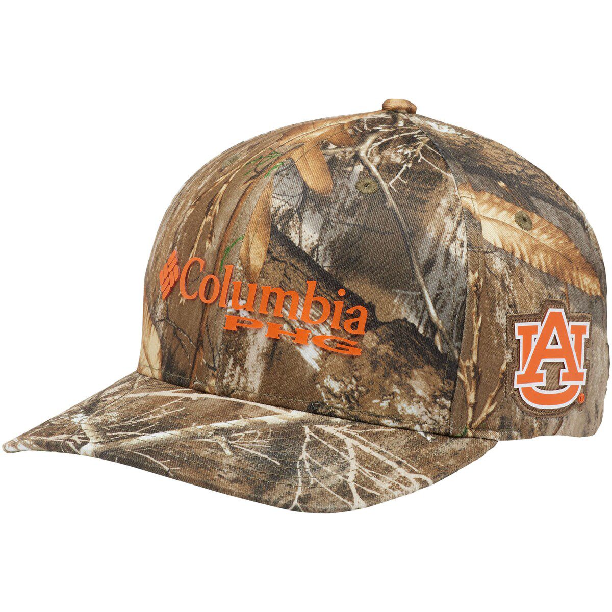 NCAA Unisex Realtree Auburn Tigers Mossy Oak Bottomland Flex Hat
