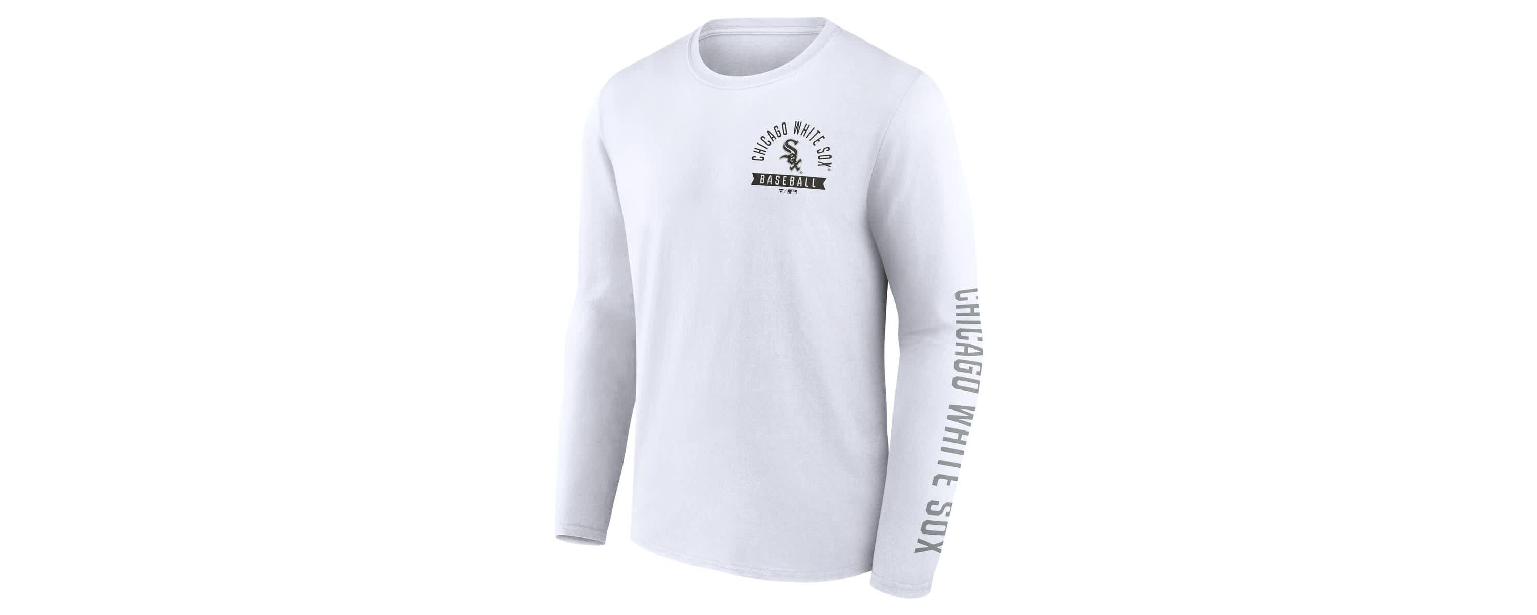 Chicago White Sox MLB Fanatics Chicago Sox Press Box Long Sleeve T-Shirt