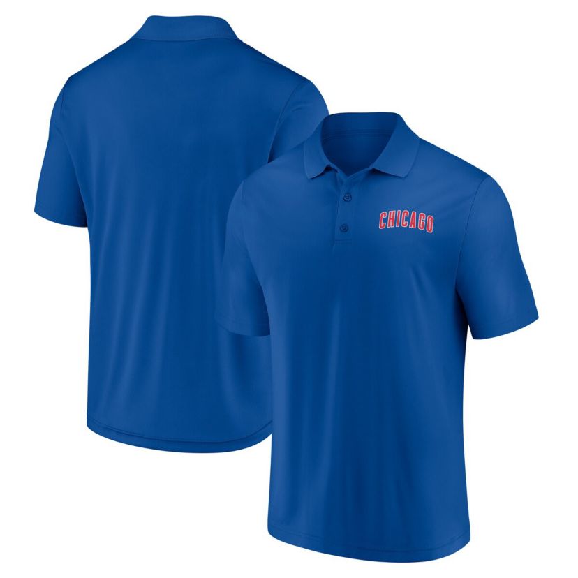 MLB Fanatics Chicago Cubs Primary Logo Polo