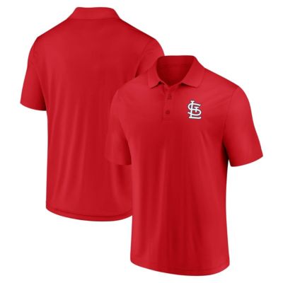 Men's MLB Fanatics St. Louis Cardinals Primary Logo Polo, Red, Small